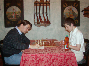 Tréninkový zápas Morozevič - Navara
